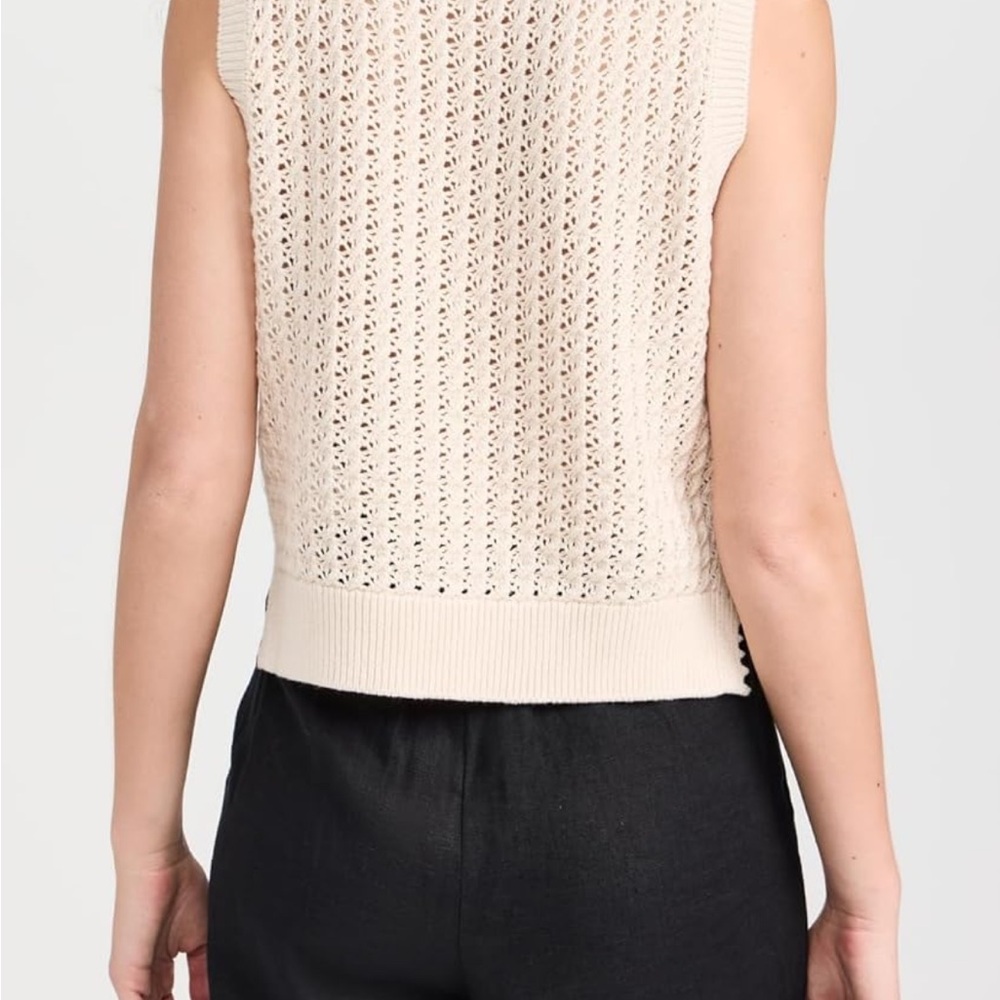 NWT Varley Delaney Knit Vest - Picture 2 of 5